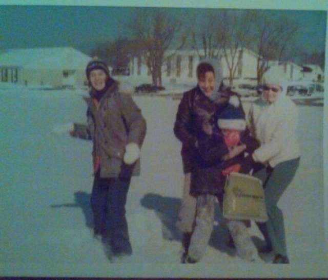 Snow In Lewes February 1974 