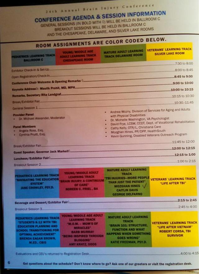 BIA of Delaware Conference 2015  Agenda